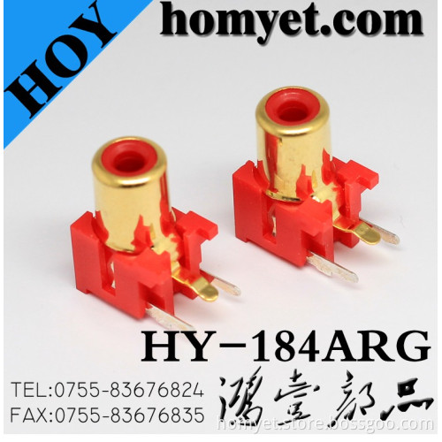 RCA Jack with Three Pins (DIP)